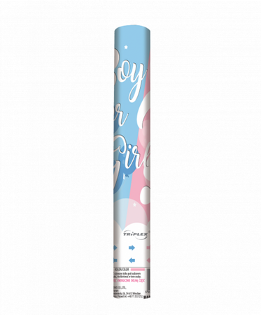 Konfetti 30cm Baby Shower rozowe Triplex 1290