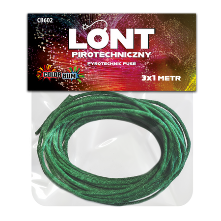 Pyrotechnischer Zünder 3x1m 2mm CB602 P1 100/1