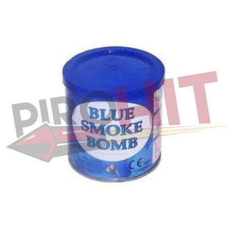 BLUE SMOKE BOMB smoke can (blue) with pin