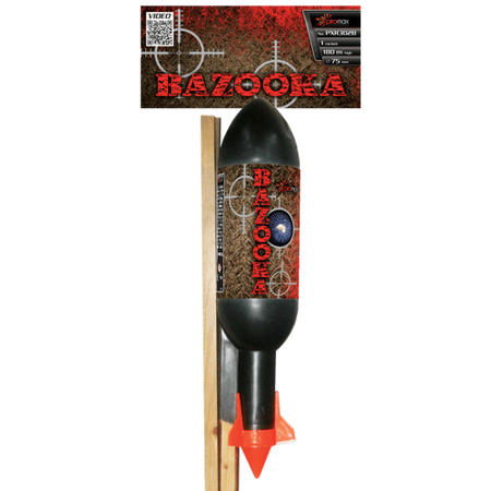 Bazooka Rockets 3" PXR302B F3 12/1