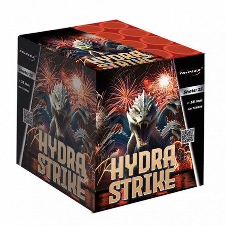 Cake Hydra Strike TXB305 25shots 38mm F3 Triplex