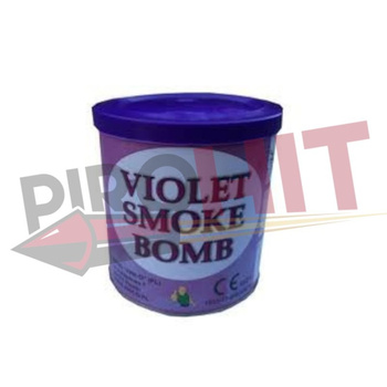 Rauchdose (lila) VIOLET SMOKE BOMB mit einer Nadel