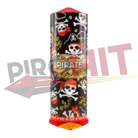 PIRATENPARTY KLEIN – EXPLOSIVE ÜBERRASCHUNG (Schwarz)