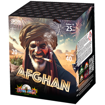 Afghan 20s ZomBum Color ZBC106  F2  10/1