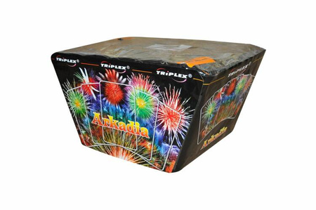 Feuerwerksbatterie Arkadia 49 Schuss 30 mm F3 TXB126 Triplex