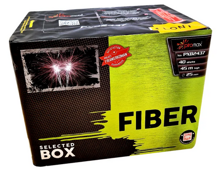 Batterij Fiber PXB2437 40shots 25mm F2 Piromax