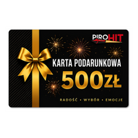 Karta podarunkowa PiroHiT 500 zł