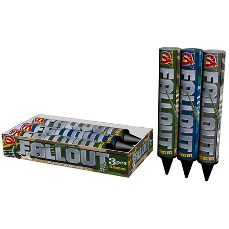 Single shot Fallout 30mm 3sztuki CLE5012/BAL 16/3