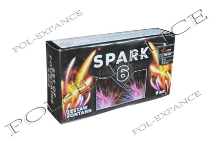 PXF103 Spark 6 zestaw fontann 6 szt 48/6 F1