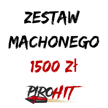 Zestaw Machonego 1500 zł + wariat gratis