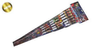 Diabolo TR32 Tomaszek – abwechslungsreiches Set mit 15 F2-Feuerwerksraketen