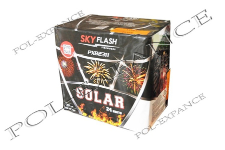 Solar – wyrzutnia 24 strzałów 30 mm F2 Piromax PXB2311