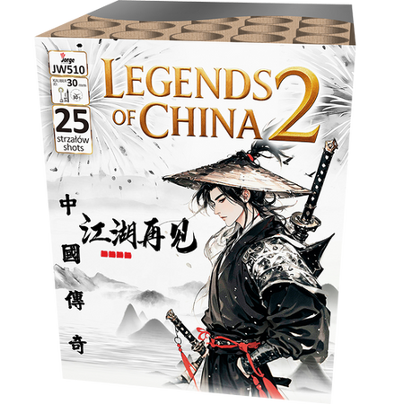 Legends of China 2 – fireworks cake 25 shots 30 mm F2 Jorge JW510