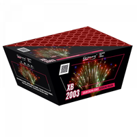 Batterij Color Dahlia Comet XB2003 72shots 20mm F2 Triplex