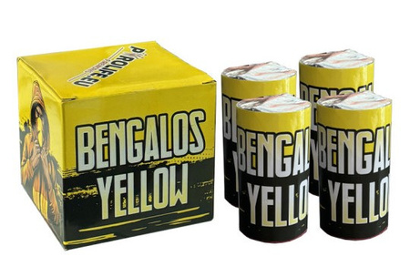 Bengalos Yellow Ogien wroclawski zolty 4szt F2