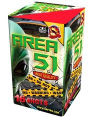 Batterij Area 51 CLE4356 16shots 38mm F3 SRPyro