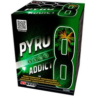 Batterij Pyro Addict 8 RK2508 16shots 36mm F3 Riakeo