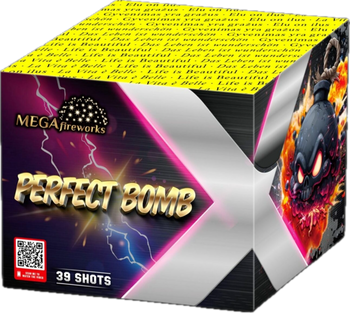 Batterij Perfect Bomb MF39‑HQ 39shots 25mm F2 Mega Fireworks