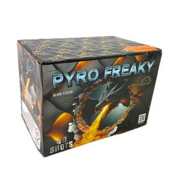 Pyro Freaky Wyrzutnia 40strz 25mm F2 Mega Fireworks
