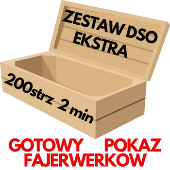 Pokaz "EKSTRA" Zestaw do samodzielnego odpalania DSO 200 strz 2 min