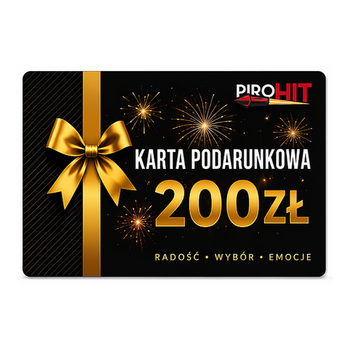 Karta podarunkowa PiroHiT 200 zł 