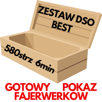  Pokaz "BEST" Zestaw do samodzielnego odpalania DSO 580 strz 6 min 