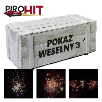Mocny pokaz fajerwerków na wesele – MIX 30/48 mm