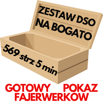  Pokaz "NA BOGATO" Zestaw do samodzielnego odpalania DSO 569 strz 5 min 