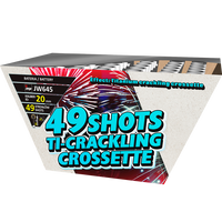 Titanium Crackling Crosette 49s V JW645  F2  4/1