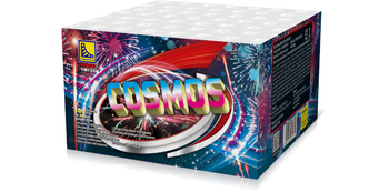 Cosmos TW726 Tomaszek 100 strzałów 20 mm – wyrzutnia fajerwerków F3 z dynamicznym pokazem w kosmicznym stylu