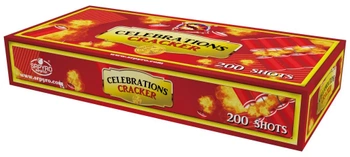 CLE0211  Celebrations Cracker 200 strzałów 48/1