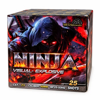 Ninja MF25 50HQ Wyrzutnia 25strz 48mm F3 Mega Fireworks