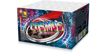Cosmos TW726 Tomaszek 100 strzałów 20 mm – wyrzutnia fajerwerków F3 z dynamicznym pokazem w kosmicznym stylu