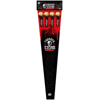 Rakiety hukowe titanium salute Fireball XXL THUNDER TITAN F3