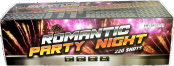 Niestety, nie udało się zweryfikować wszystkich wymaganych parametrów (kaliber, klasa CE) dla modelu „Romantic party night 220S‑F2 1/1” z dostępnych źródeł. Znane są jedynie liczba strzałów – 220 – oraz klasa CE – F2 ([pyrotechnika.heureka.cz](https://pyr